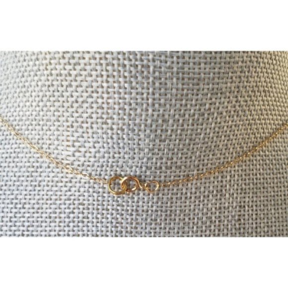 DREAM Pink Quartz Pendant 14Kt. Chain Necklace - Picture 3 of 3